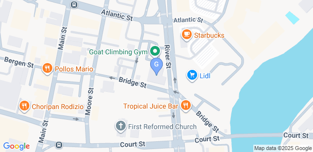 Map to GOAT Climbing Gym
